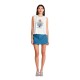 Peace and Chaos SEASHELL TANK TOP - Cotton (S26212B WHITE)