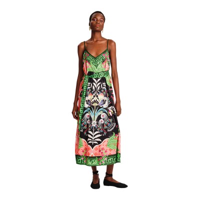Peace and Chaos RAINFOREST DRESS - Jacquard (S26923C TYPOS)