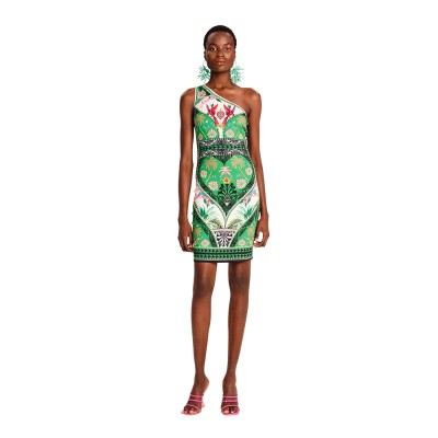 Peace and Chaos OASIS ONE SHOULDER BODYCON DRESS (S26925 TYPOS)