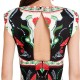 Peace and Chaos POMEGRANATE BODYCON DRESS (S26933 TYPOS)