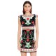 Peace and Chaos POMEGRANATE BODYCON DRESS (S26933 TYPOS)