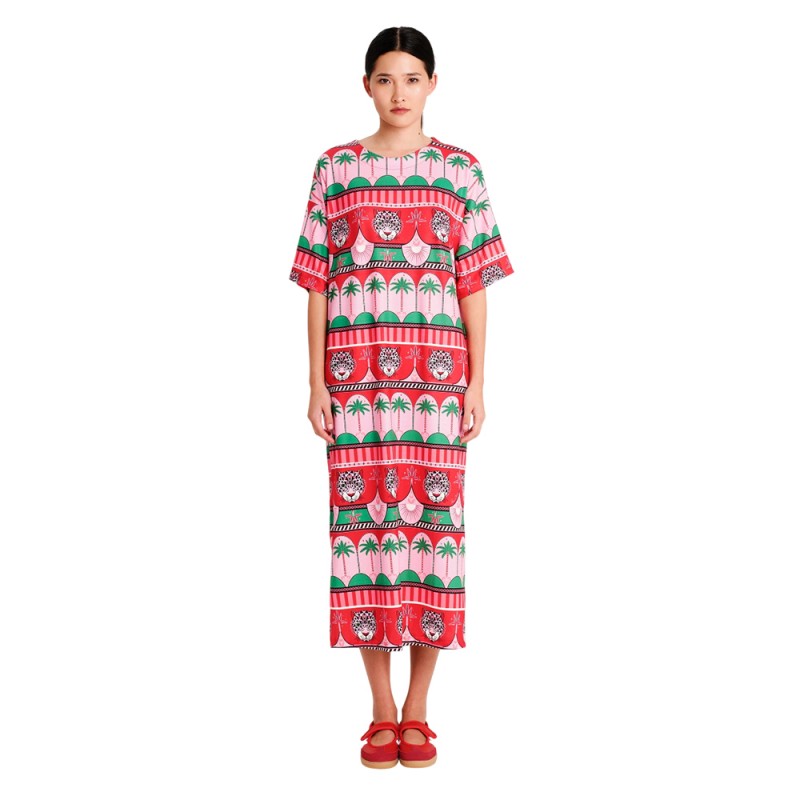 Peace and Chaos FANTASIA LONG DRESS - Viscose (S26940 TYPOS)