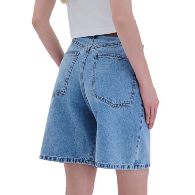 Combos DENIM BERMUDA HIGH RISE BAGGY (S6TNDV0051 BLUE)
