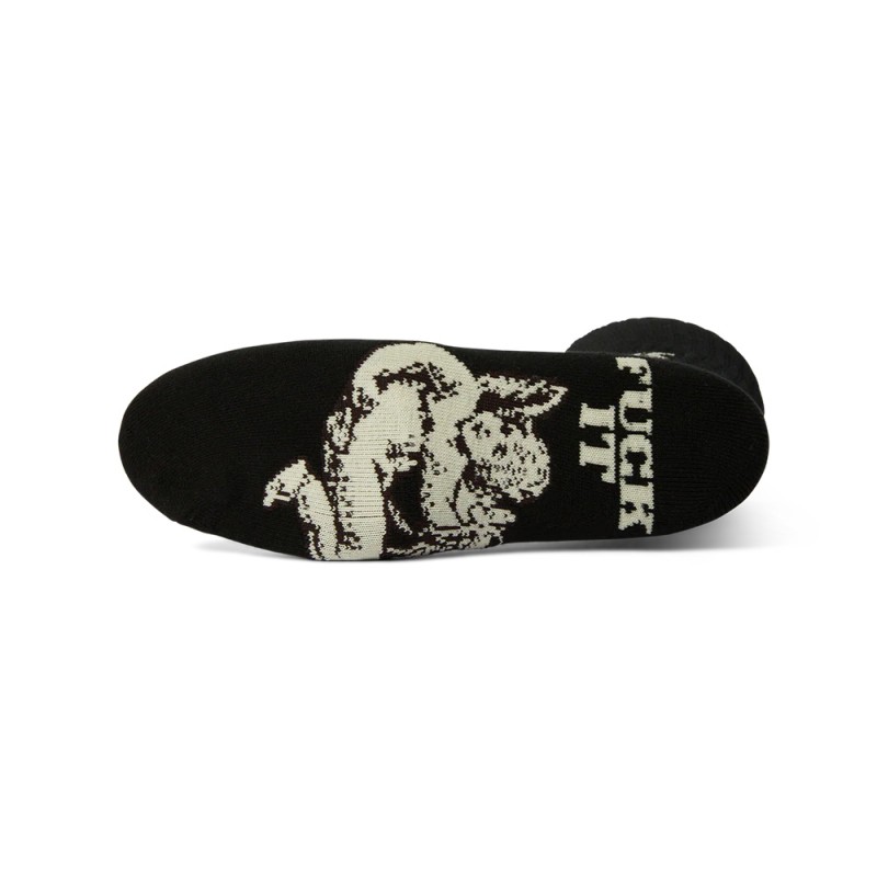 HUF DIVINE CREW SOCK (SK00940 BLACK)