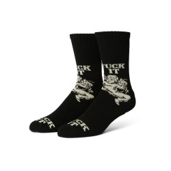 HUF DIVINE CREW SOCK (SK00940 BLACK)