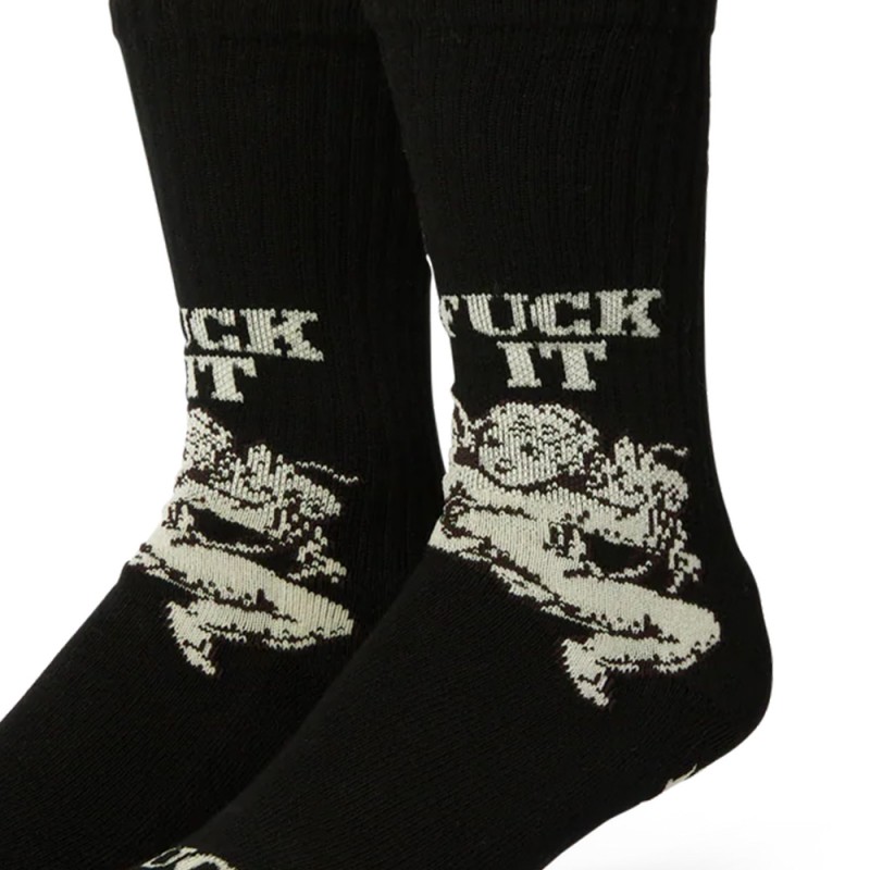 HUF DIVINE CREW SOCK (SK00940 BLACK)