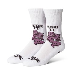 HUF DIVINE CREW SOCK (SK00940 WHITE)
