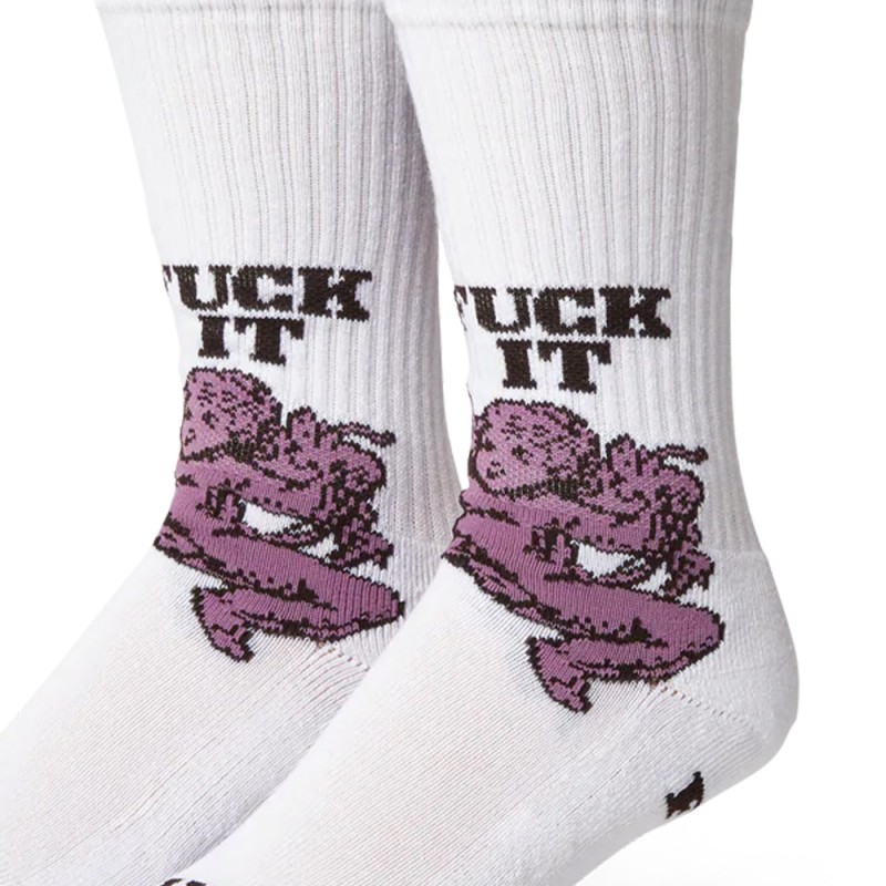 HUF DIVINE CREW SOCK (SK00940 WHITE)