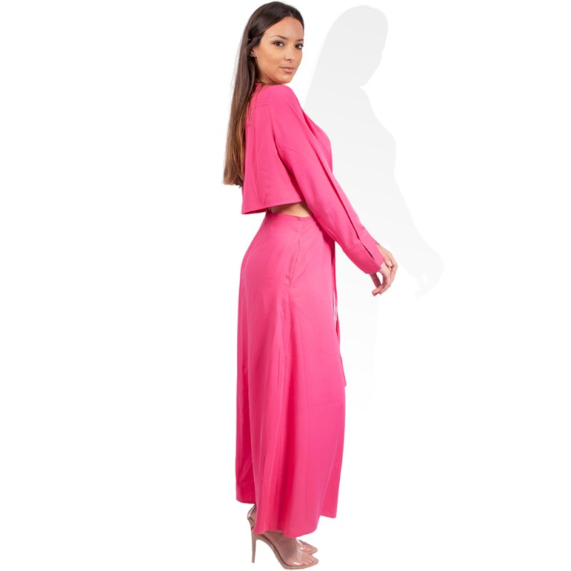 4Tailors Athena Midi Dress (SS23-100 L.ROSE)