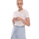 4Tailors Connect me Crop Top (SS26-175 WHITE)