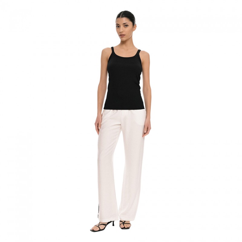 4Tailors Afterring Tank Top (SS26-242 BLACK)