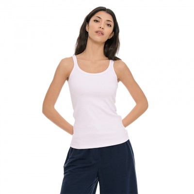 4Tailors Afterring Tank Top (SS26-242 WHITE)