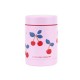A little lovely company: Θερμός φαγητού από ανοξείδωτο ατσάλι 300ml - Cherries (SSFJCH01)