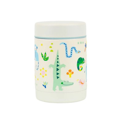 A little lovely company: Θερμός φαγητού από ανοξείδωτο ατσάλι 300ml - Jungle (SSFJJU04)