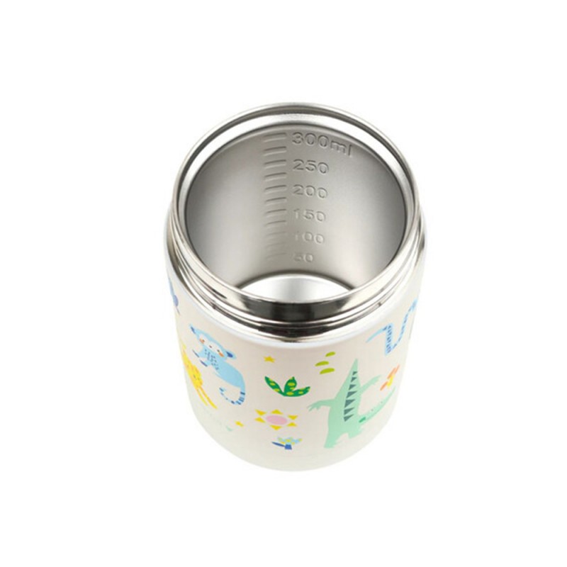 A little lovely company: Θερμός φαγητού από ανοξείδωτο ατσάλι 300ml - Jungle (SSFJJU04)