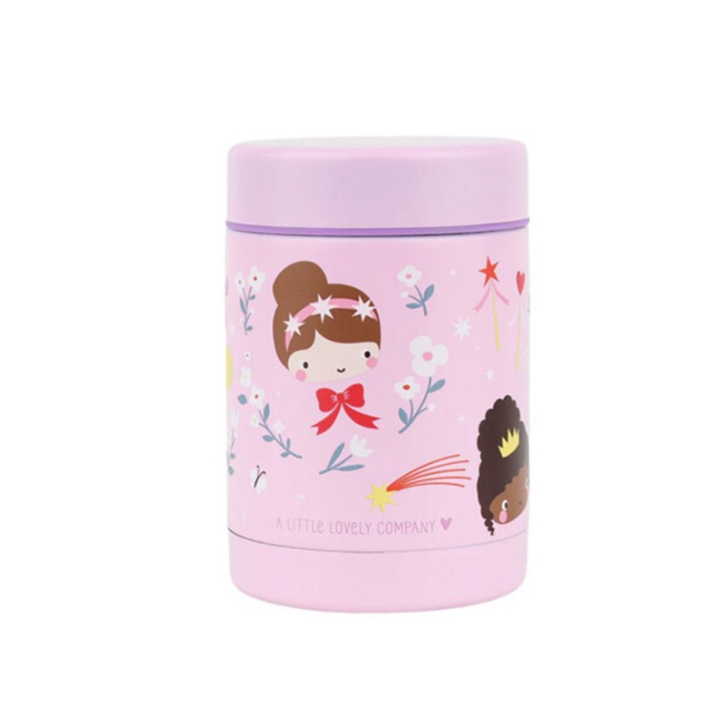 A little lovely company: Θερμός φαγητού από ανοξείδωτο ατσάλι 300ml - Princesses (SSFJPR06)