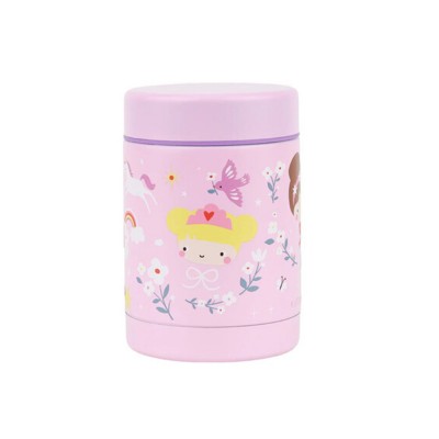 A little lovely company: Θερμός φαγητού από ανοξείδωτο ατσάλι 300ml - Princesses (SSFJPR06)