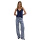 Sun Set Go CINDY TOP (SSGFW25003 Navy Blue)