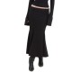 Sun Set Go ROSE MIDI SKIRT (SSGFW26005 Black) Sun Set Go ROSE MIDI SKIRT (SSGFW26005 Black)