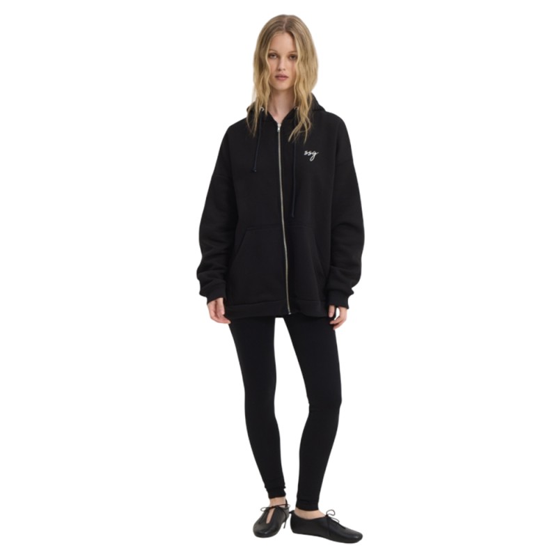 Sun Set Go RUE HOODIE (SSGFW26012 Black) Sun Set Go RUE HOODIE (SSGFW26012 Black)