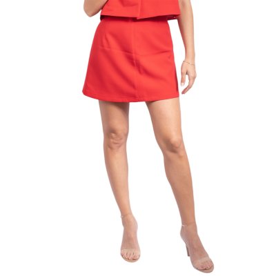 Sun Set Go MISHA MINI SKIRT (SSGSU23018 Red)