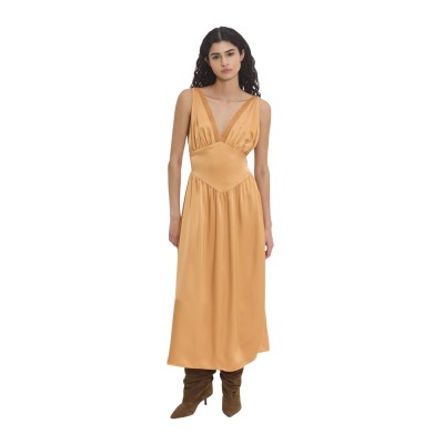 Sun Set Go SELENE DRESS (SSGSU26027 Apricot)