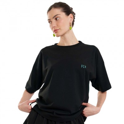 PCP ARIA T-SHIRT ΜΠΛΟΥΖΑΚΙ (STSHI0008 Black)