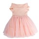 Angel's Face AUDREY OFF THE SHOULDER TEA DRESS (SU26AUDREY PEACH)