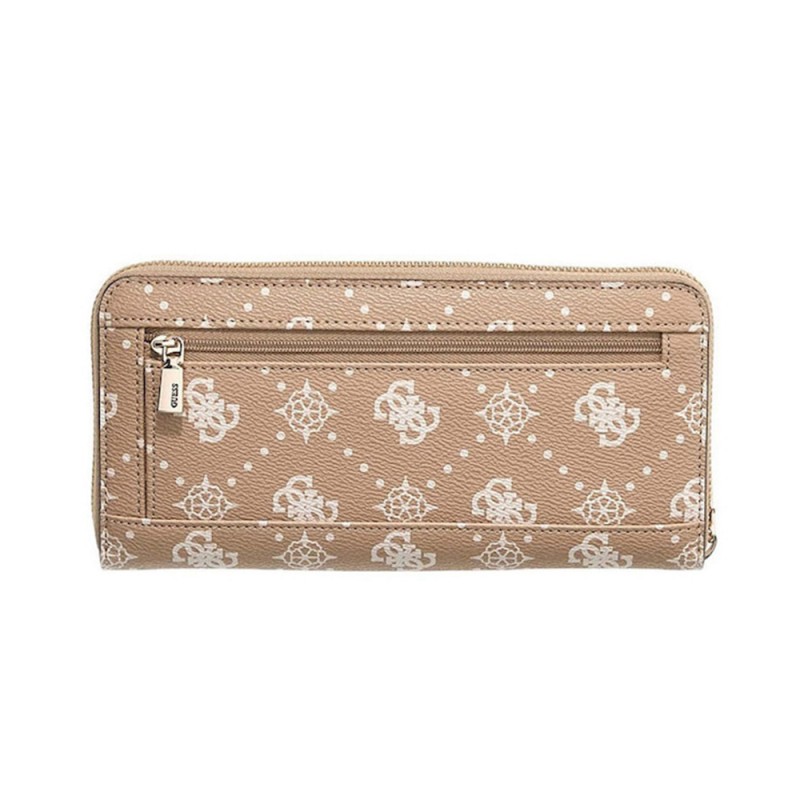 Guess CARRIE LOGO SLG LRG ZIP AROUND ΠΟΡΤΟΦΟΛΙ (SWGP9898146 BSG)