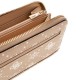 Guess CARRIE LOGO SLG LRG ZIP AROUND ΠΟΡΤΟΦΟΛΙ (SWGP9898146 BSG)