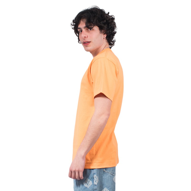 HUF UPSIDE DOWNTOWN S/S TEE (TS02173 TANGERINE)