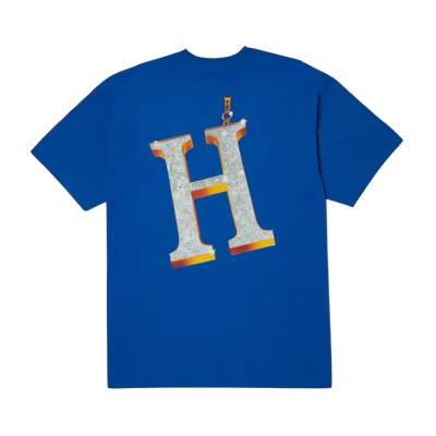 HUF BIG H S/S TEE (TS02412 COBALT BLUE) HUF BIG H S/S TEE (TS02412 COBALT BLUE)