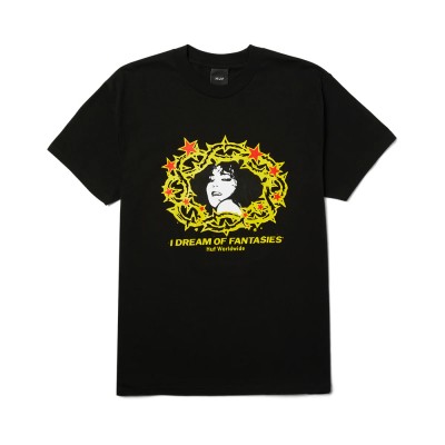 HUF FANTASIES SS TEE (TS02616 BLACK)