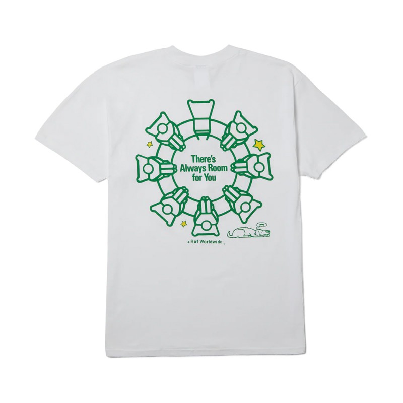 HUF FANTASIES SS TEE (TS02616 WHITE)
