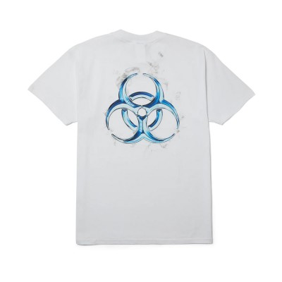 HUF SECTOR SS TEE (TS02620 WHITE)