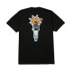 HUF SPARK IT UP SS TEE (TS02621 BLACK)
