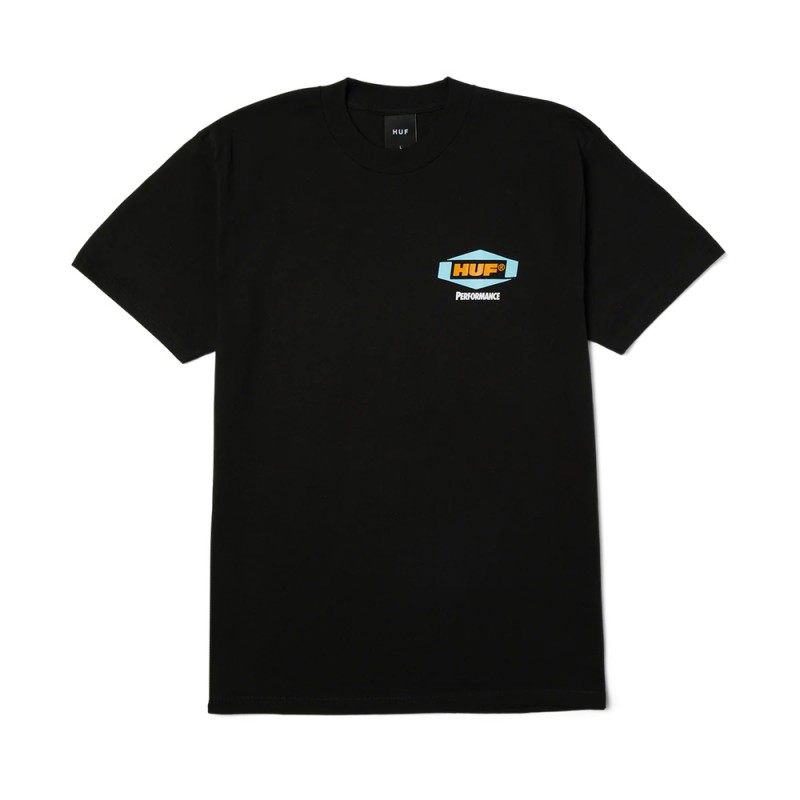 HUF SPARK IT UP SS TEE (TS02621 BLACK)