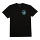 HUF AFTER MIDNIGHT SS TEE (TS02632 BLACK)