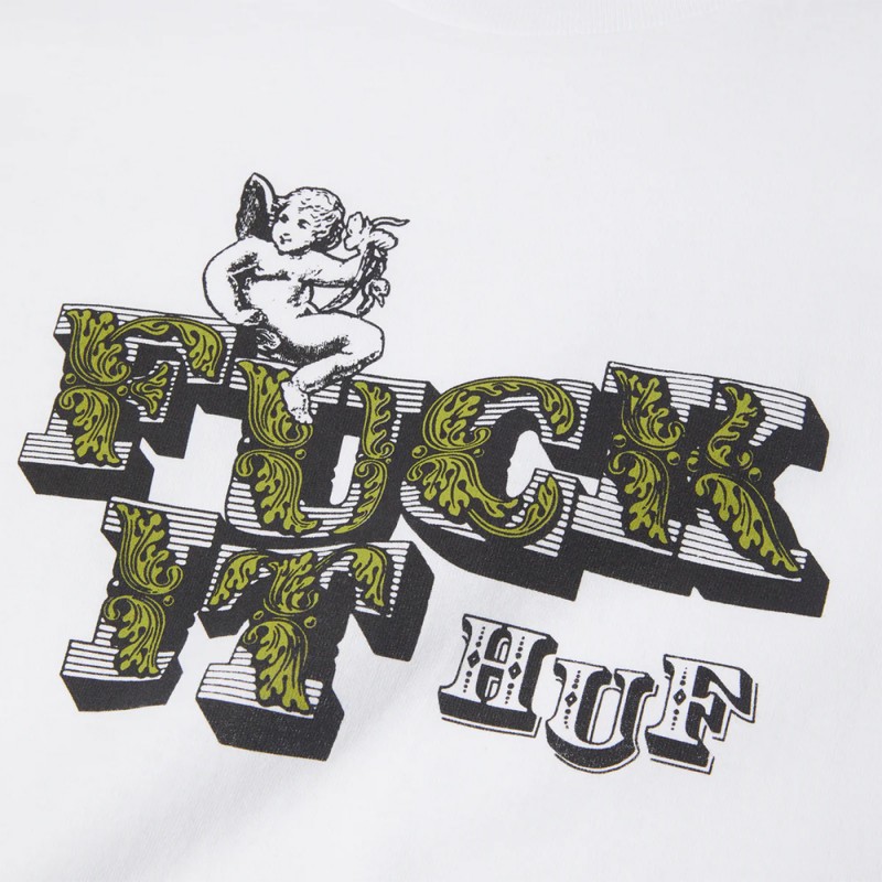 HUF DIVINE SS TEE (TS02637 WHITE)