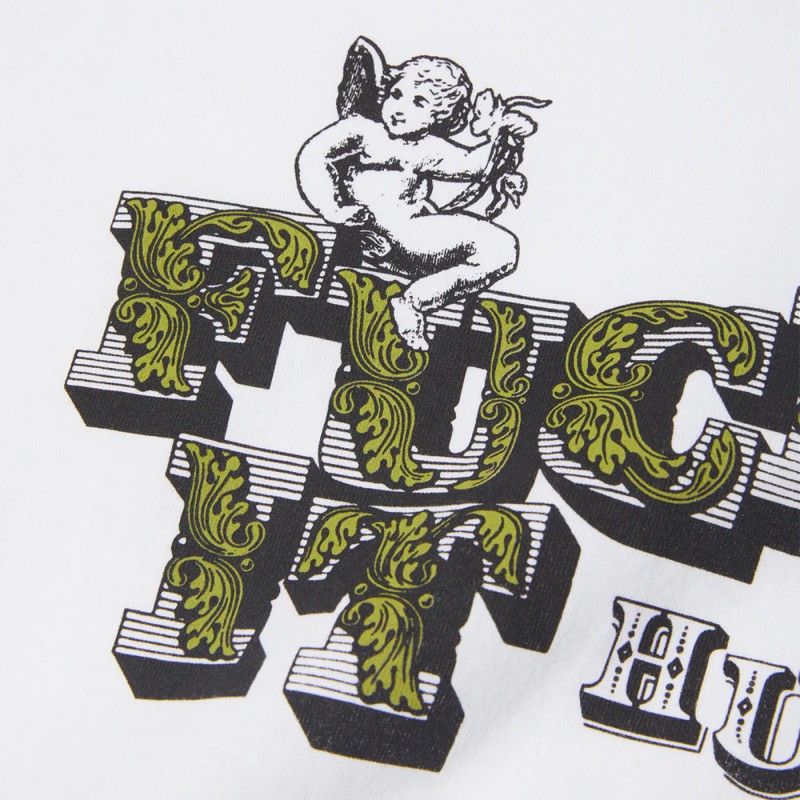 HUF DIVINE SS TEE (TS02637 WHITE)