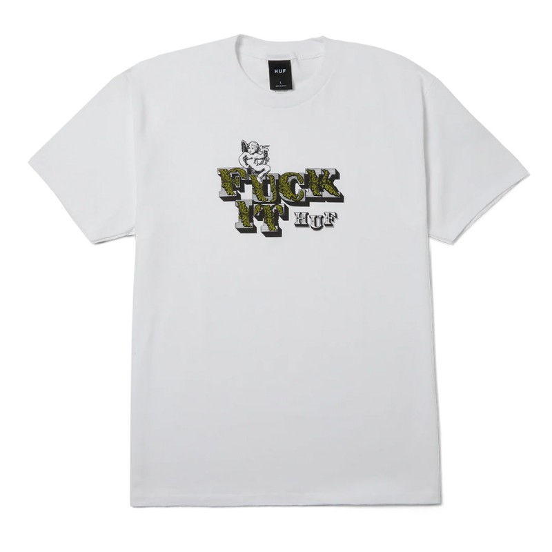 HUF DIVINE SS TEE (TS02637 WHITE)