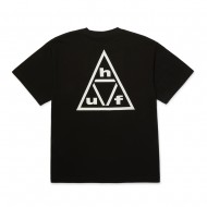 HUF TRIPLE TRIANGLE SS TEE (TS02759 BKWHT)