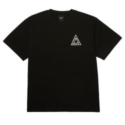 HUF TRIPLE TRIANGLE SS TEE (TS02759 BKWHT)