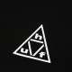 HUF TRIPLE TRIANGLE SS TEE (TS02759 BKWHT)