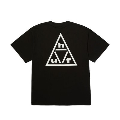 HUF TRIPLE TRIANGLE SS TEE (TS02759 WHBLK)