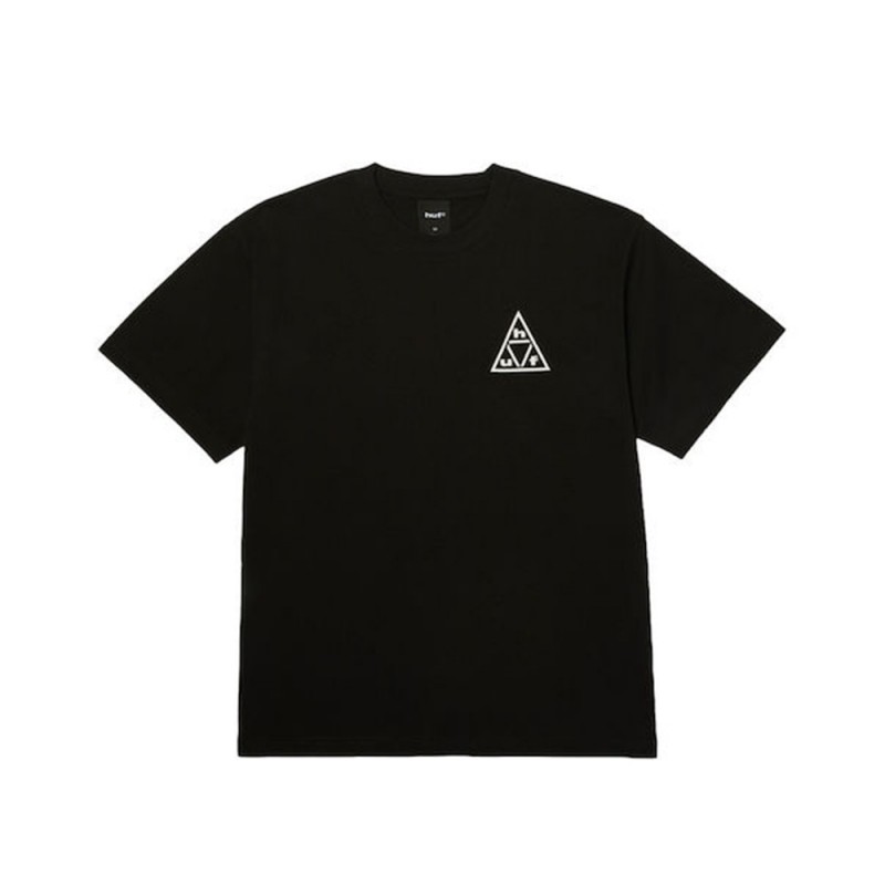 HUF TRIPLE TRIANGLE SS TEE (TS02759 WHBLK)