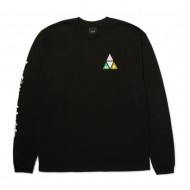 HUF PRISM TT LS TEE (TS02768 BLACK)