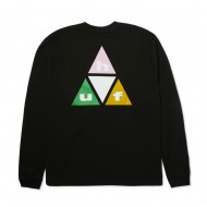 HUF PRISM TT LS TEE (TS02768 BLACK)