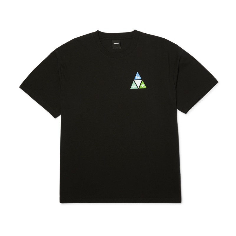 HUF PRISM TT SS TEE (TS02769 BLACK)
