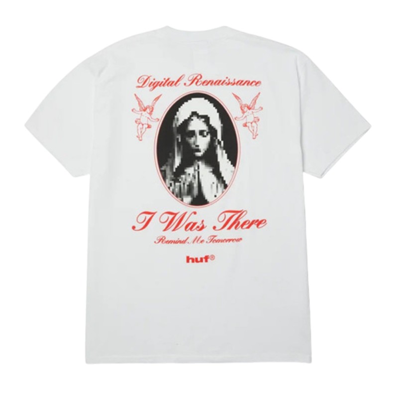 HUF DIGITAL RENAISSANCE SS TEE (TS02779 WHITE)